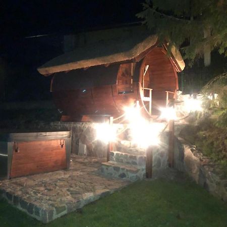 Dom Nad Jeziorem Ublik Z Sauna I Jacuzzi Extérieur photo