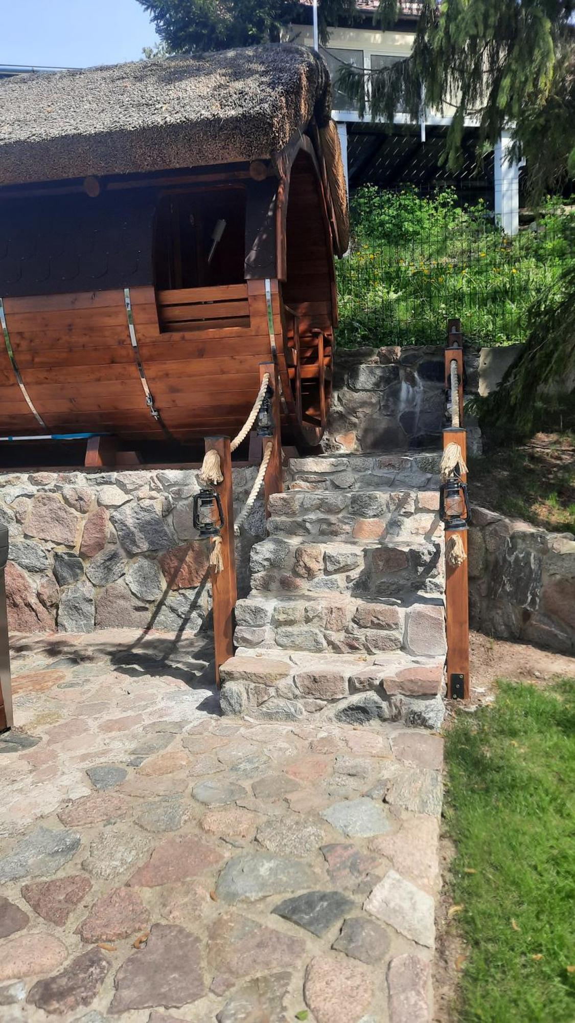 Dom Nad Jeziorem Ublik Z Sauna I Jacuzzi Extérieur photo